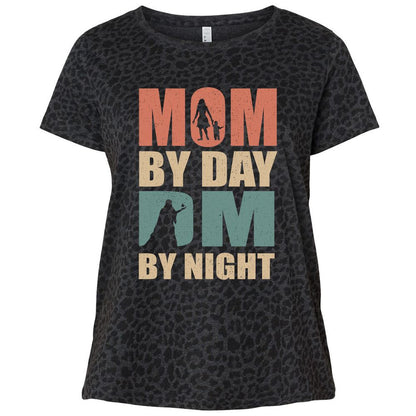 Ladies Curvy Jersey - HJJLLC64 - Black Leopard - 11