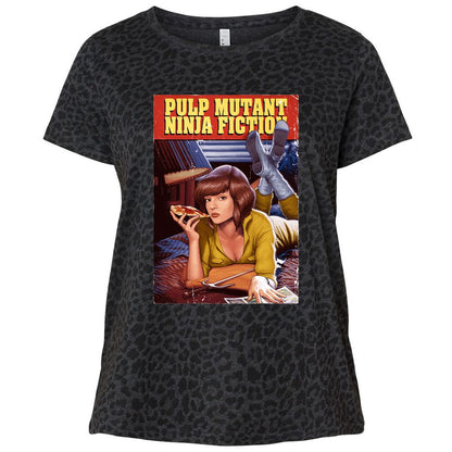 Ladies Curvy Jersey - J5J824FV - Black Leopard - 11