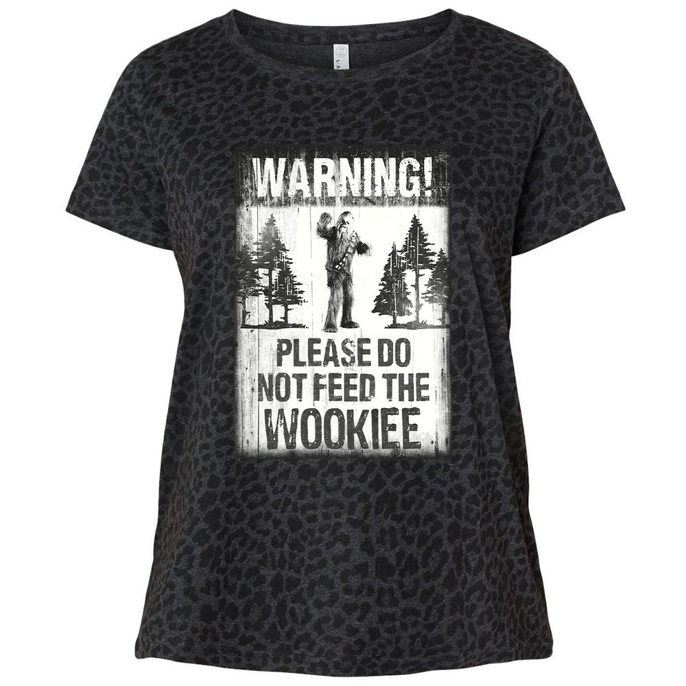 Ladies Curvy Jersey - 2WJ9CECH - Black Leopard - 11