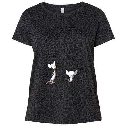 Ladies Curvy Jersey - RLEH1Z35 - Black Leopard - 11