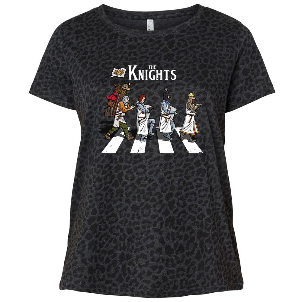 Ladies Curvy Jersey - FQB2WWFB - Black Leopard - 11