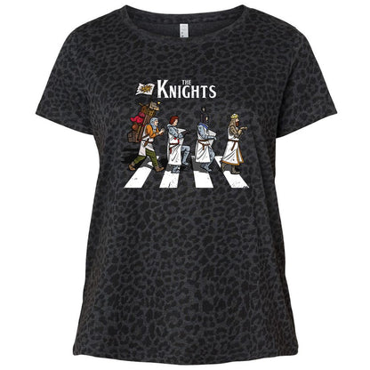 Ladies Curvy Jersey - FQB2WWFB - Black Leopard - 11