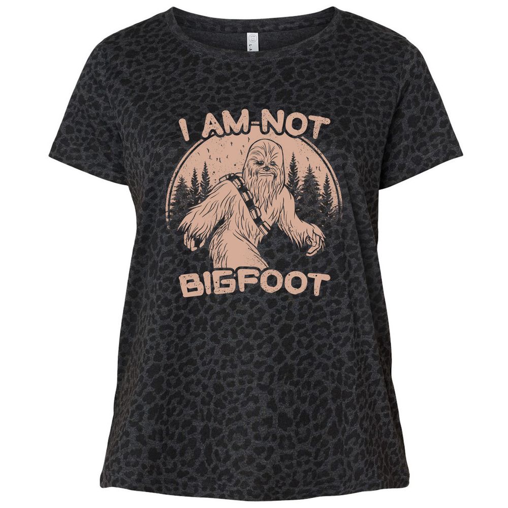 Ladies Curvy Jersey - C75ZUKU1 - Black Leopard - 11