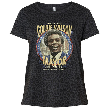 Re-Elect Mayor Goldie Wilson - Black Leopard - 11