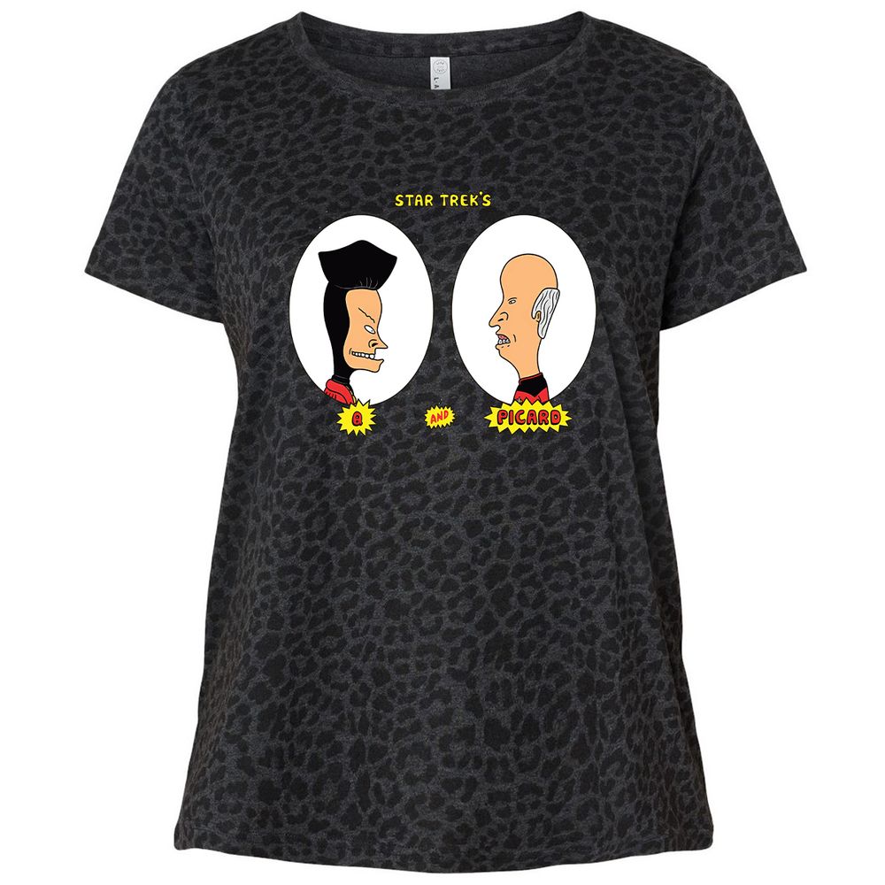 Ladies Curvy Jersey - GBCBCL29 - Black Leopard - 11