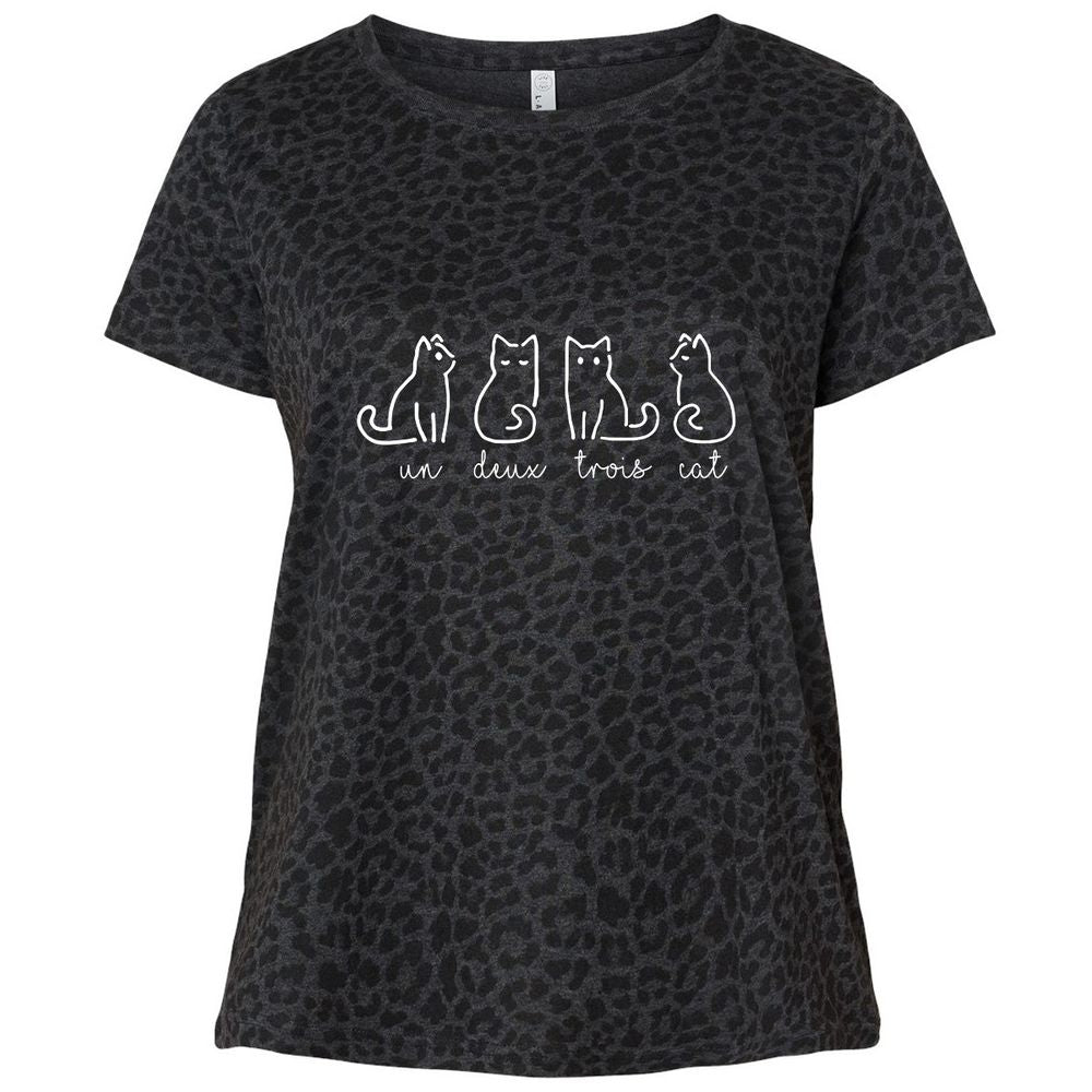 Ladies Curvy Jersey - P2G974Y8 - Black Leopard - 11