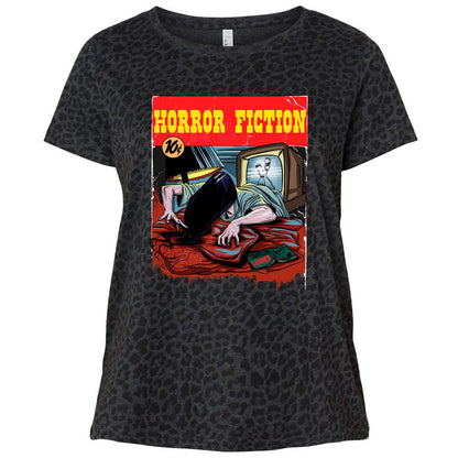 Ladies Curvy Jersey - PYGPAC5Y - Black Leopard - 11