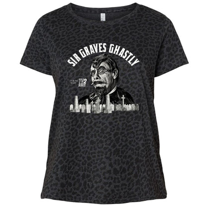 Ladies Curvy Jersey - GJUYKM1Y - Black Leopard - 11