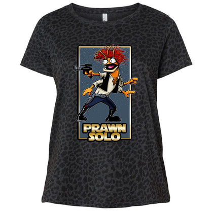 Ladies Curvy Jersey - SJX6J7SS - Black Leopard - 11