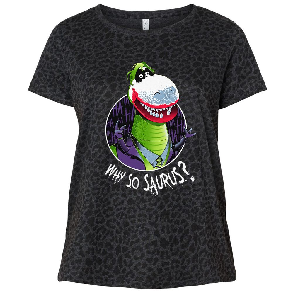 Ladies Curvy Jersey - 5891J9A5 - Black Leopard - 11