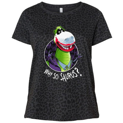 Ladies Curvy Jersey - 5891J9A5 - Black Leopard - 11