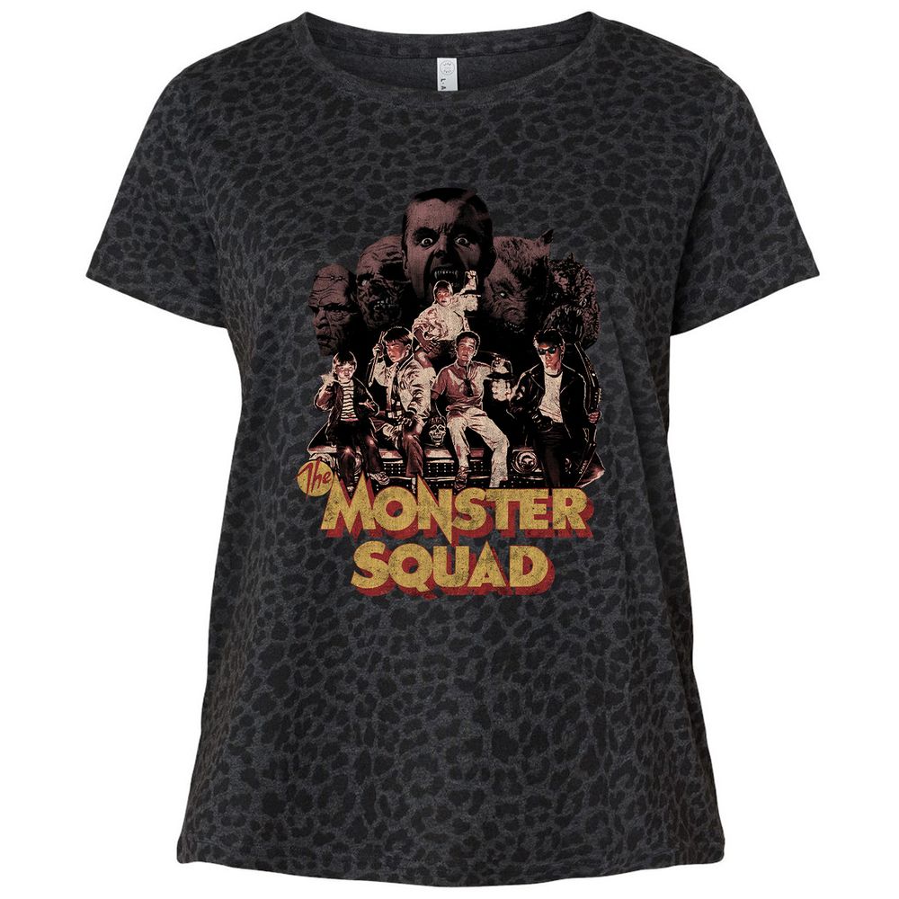 Ladies Curvy Jersey - K9E4H3PE - Black Leopard - 11