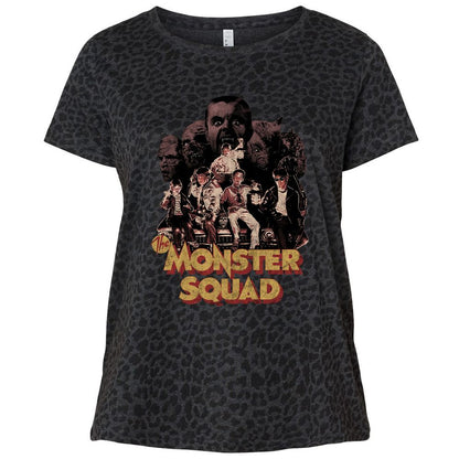 Ladies Curvy Jersey - K9E4H3PE - Black Leopard - 11