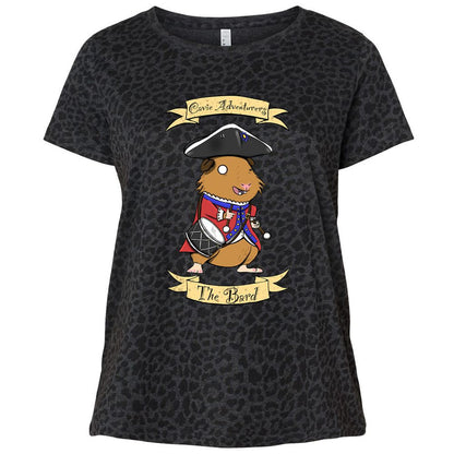 Ladies Curvy Jersey - FW71ULKG - Black Leopard - 11