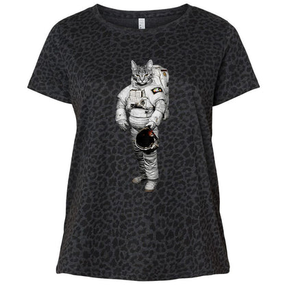 Ladies Curvy Jersey - AQJWRVDU - Black Leopard - 11