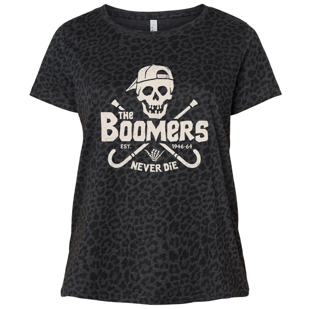 Ladies Curvy Jersey - RVAZ5REN - Black Leopard - 11