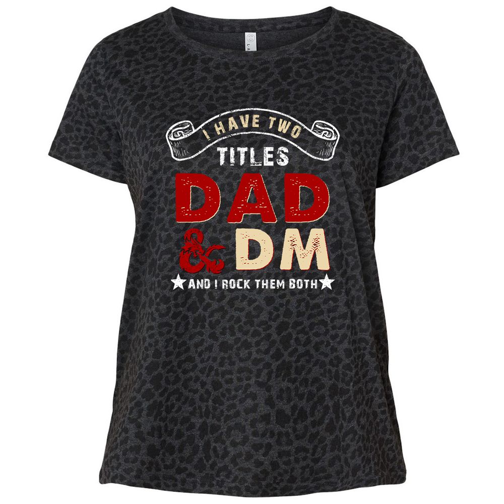 Ladies Curvy Jersey - 7J8PL72W - Black Leopard - 11