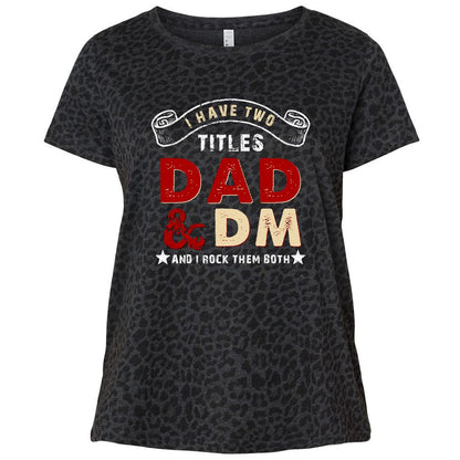 Ladies Curvy Jersey - 7J8PL72W - Black Leopard - 11