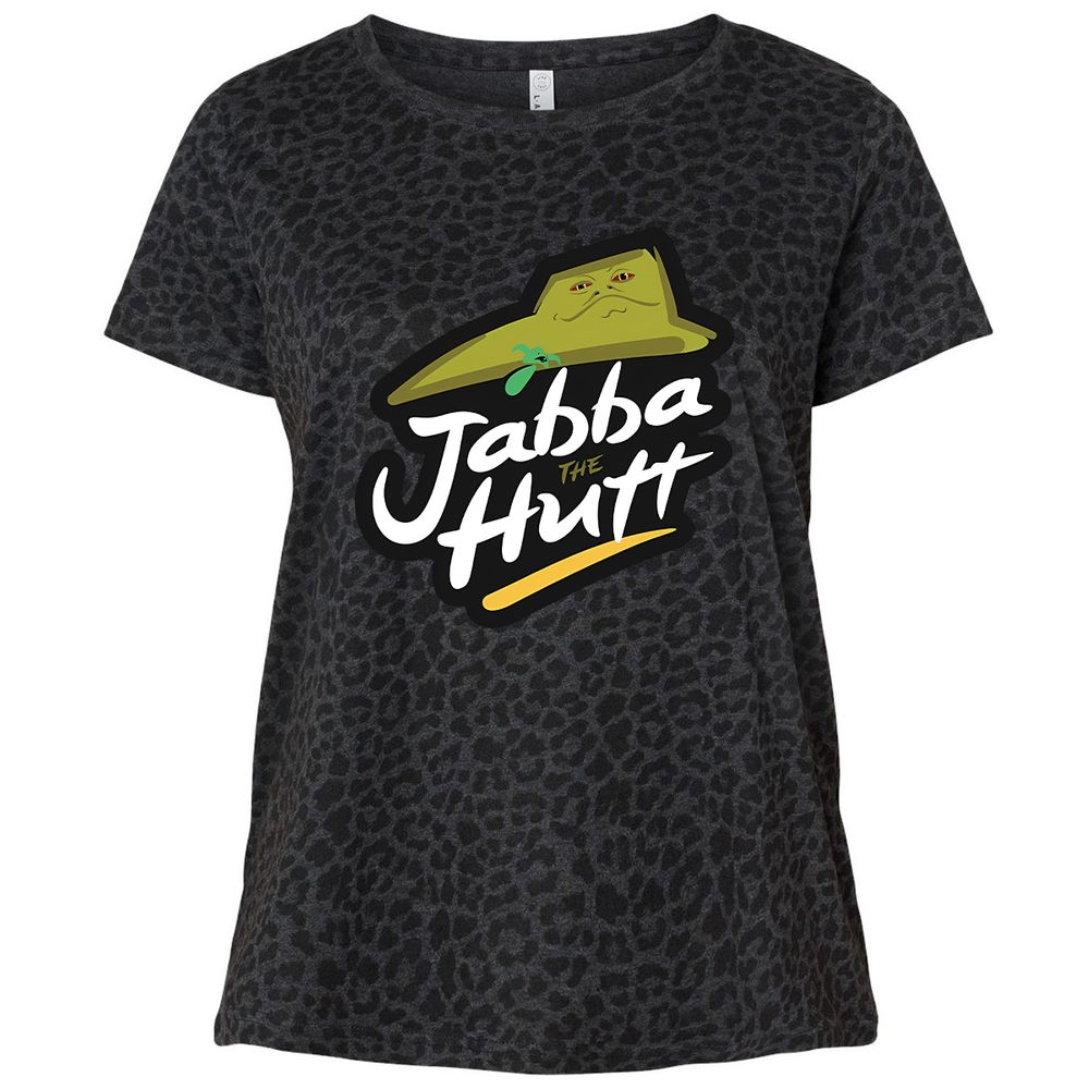 Ladies Curvy Jersey - AZH92TS2 - Black Leopard - 11