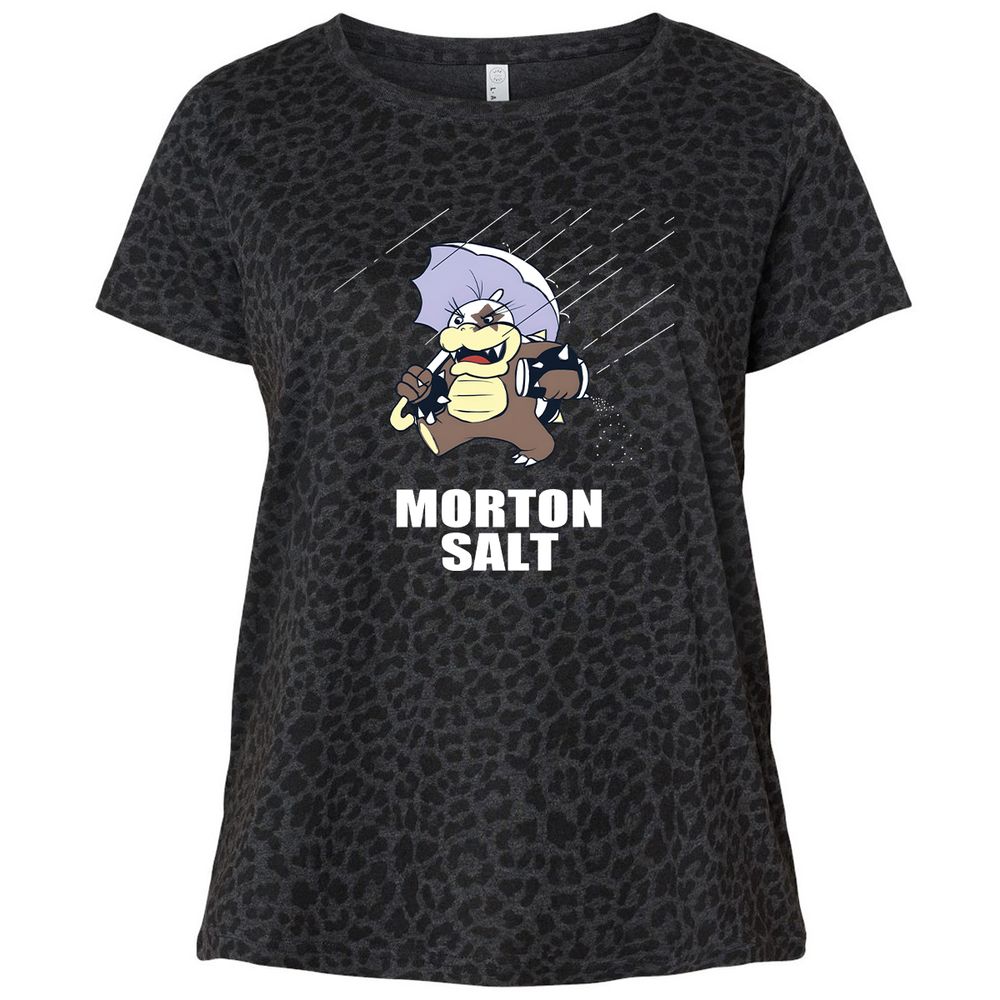 Ladies Curvy Jersey - 9F95RC3U - Black Leopard - 11