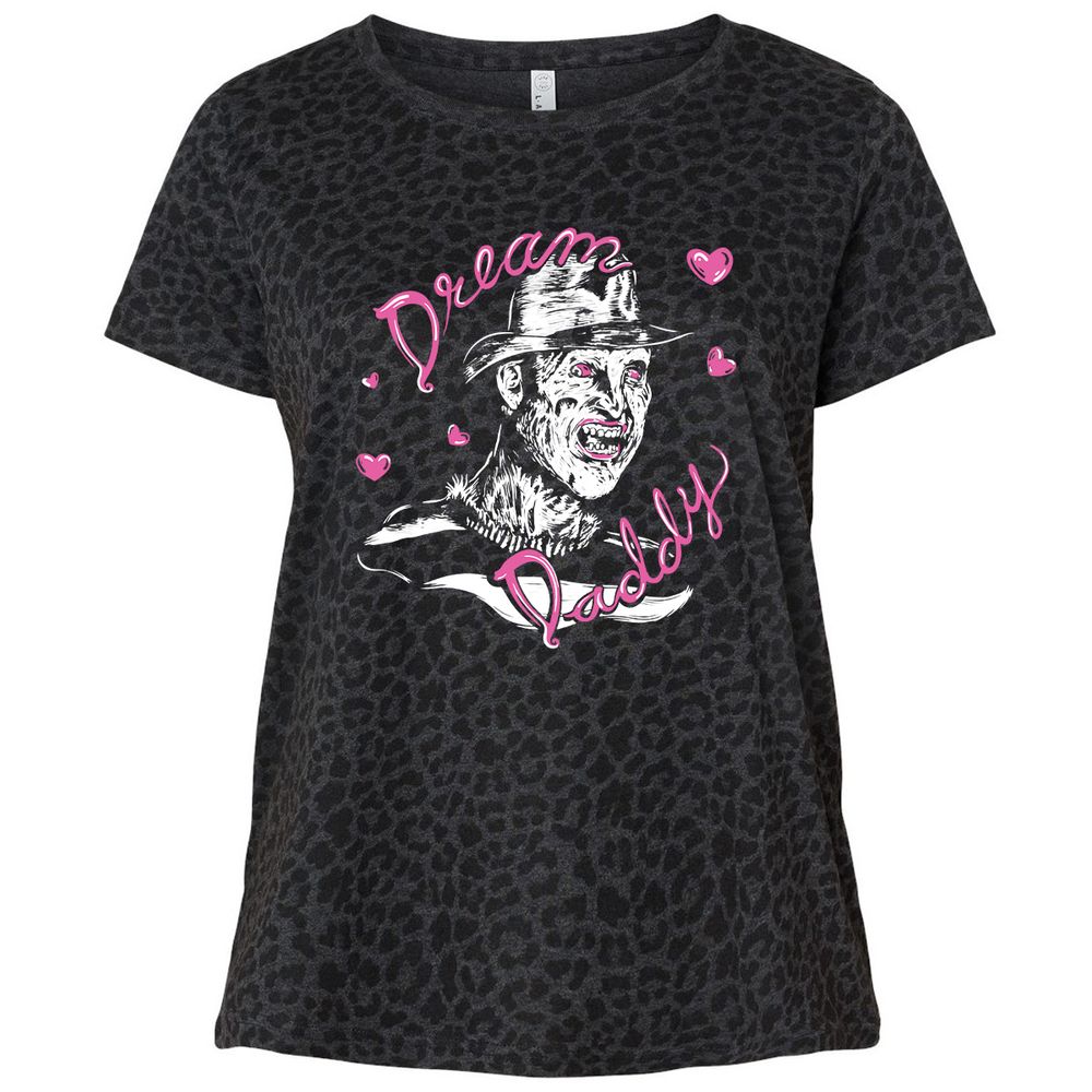 Ladies Curvy Jersey - LX73AD5H - Black Leopard - 11