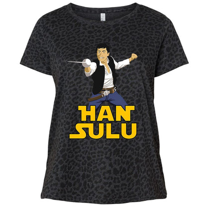 Ladies Curvy Jersey - MVESNYX5 - Black Leopard - 11