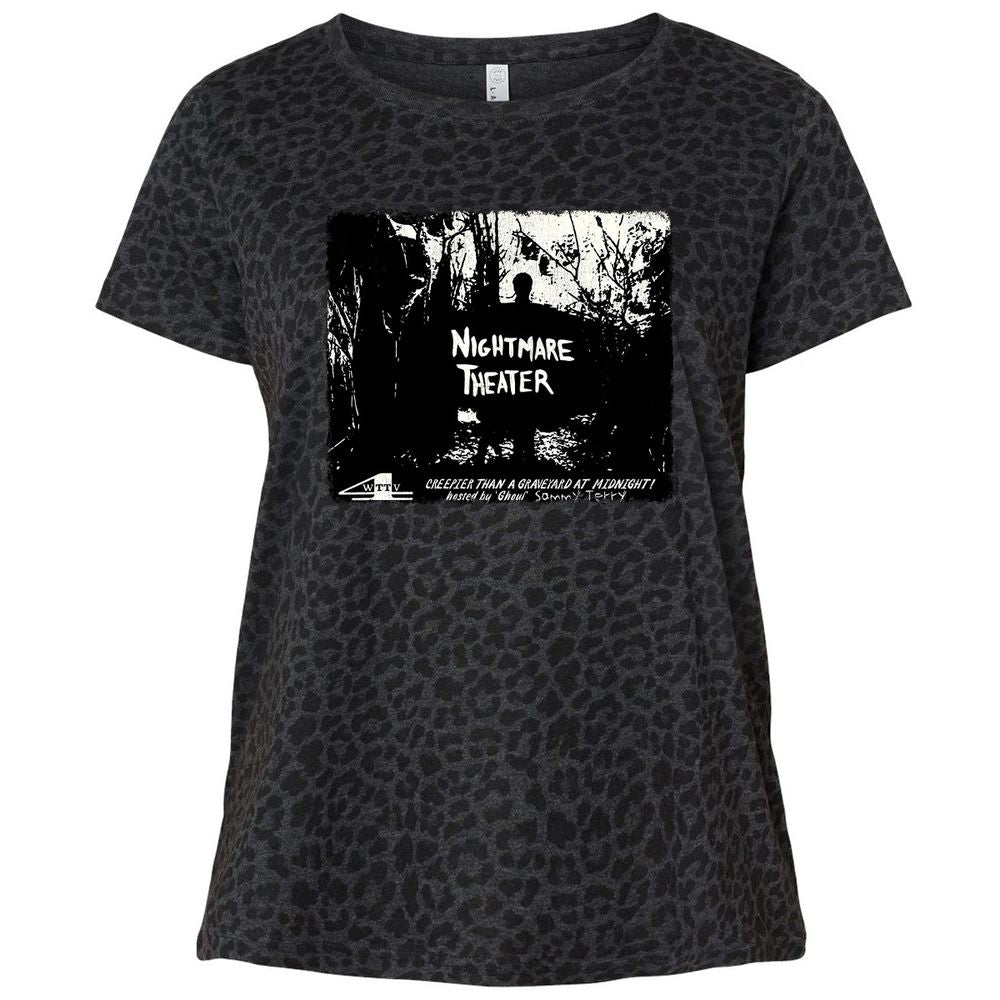 Ladies Curvy Jersey - A4YRAVRA - Black Leopard - 11