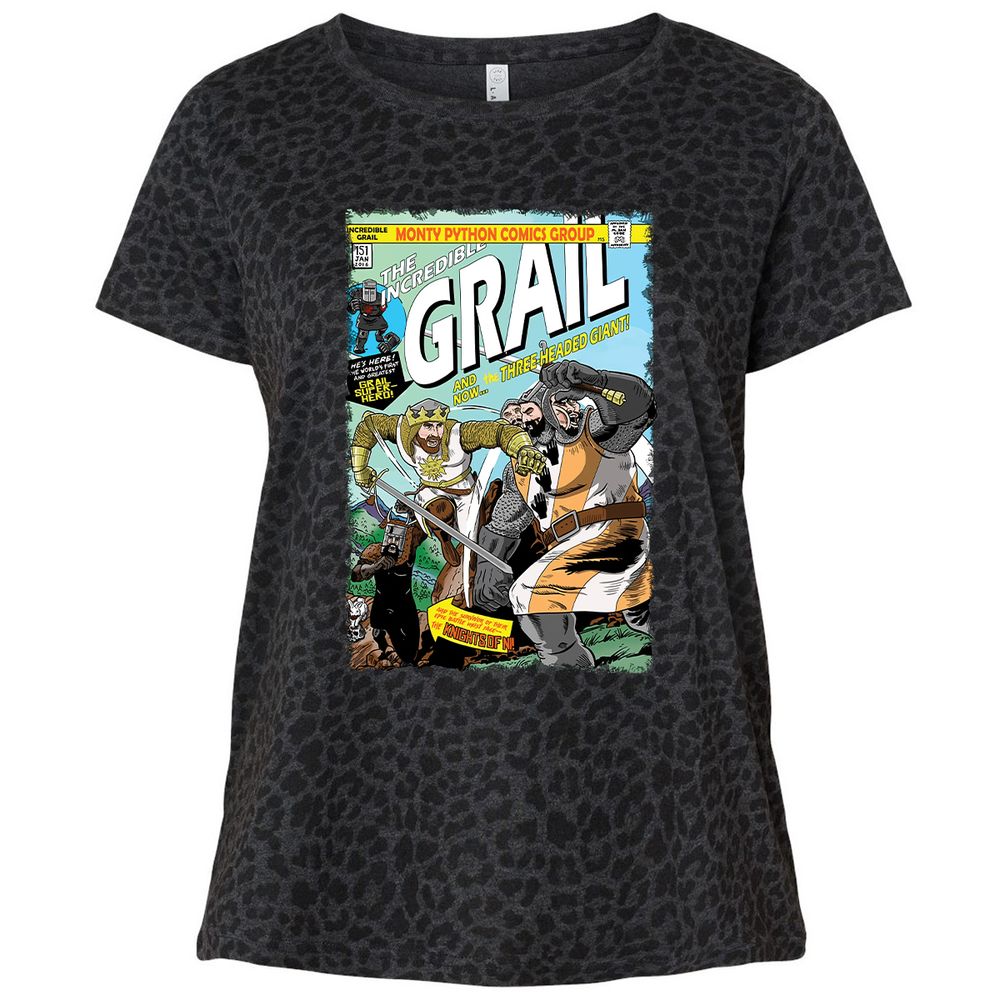 Ladies Curvy Jersey - AASFXSB8 - Black Leopard - 11