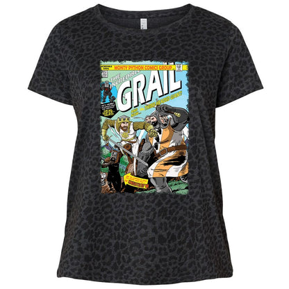 Ladies Curvy Jersey - AASFXSB8 - Black Leopard - 11