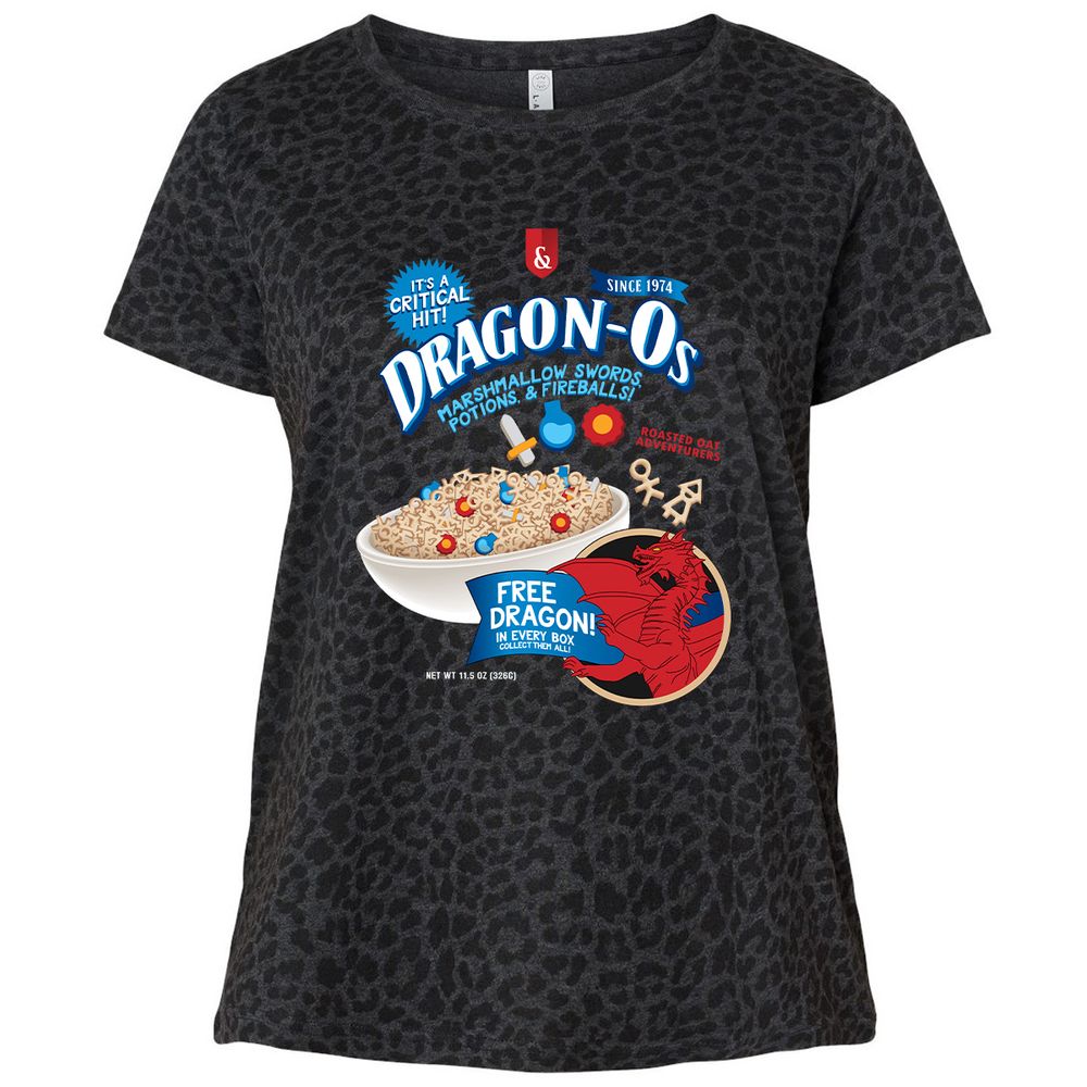 Ladies Curvy Jersey - 8VU48ZNJ - Black Leopard - 11