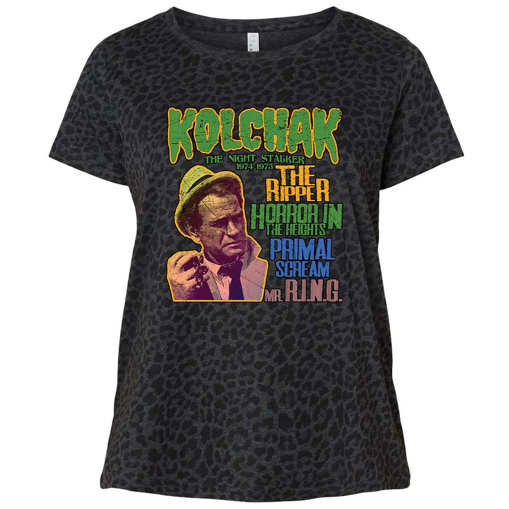 Ladies Curvy Jersey - RAUPE97G - Black Leopard - 11