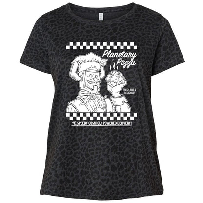 Ladies Curvy Jersey - JWL2XSQ4 - Black Leopard - 11