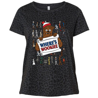 Ladies Curvy Jersey - WB8695MD - Black Leopard - 11