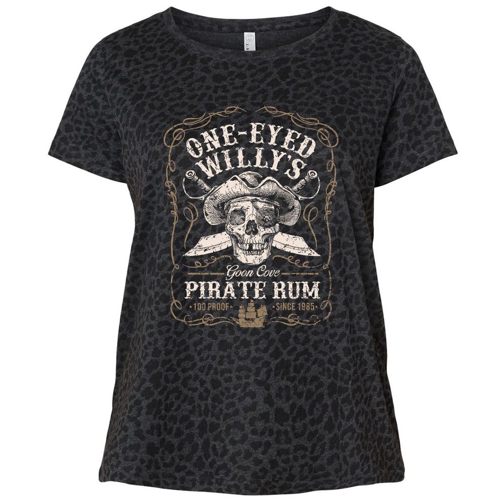 Ladies Curvy Jersey - EVERPFJW - Black Leopard - 11