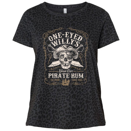 Ladies Curvy Jersey - EVERPFJW - Black Leopard - 11