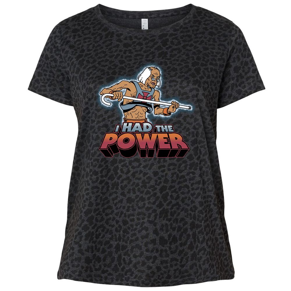 Ladies Curvy Jersey - RYSZYD7Z - Black Leopard - 11