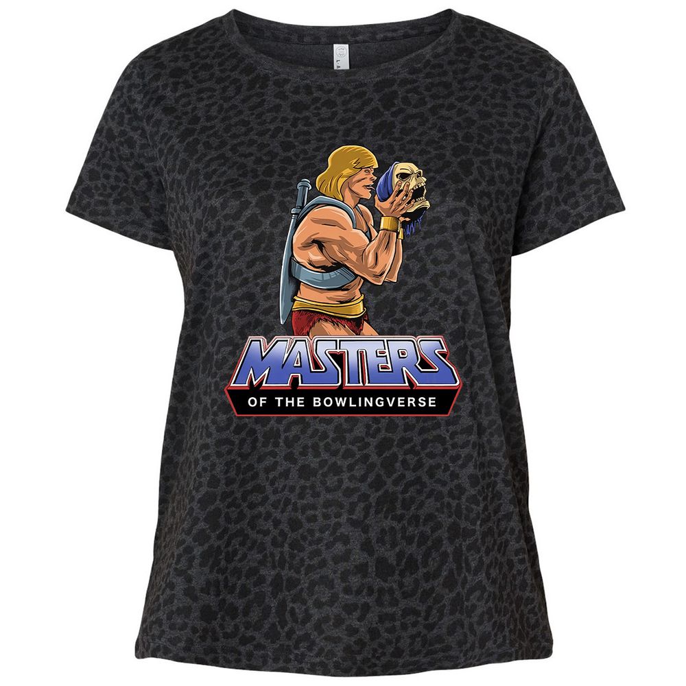 Ladies Curvy Jersey - 1S3U2SLN - Black Leopard - 11