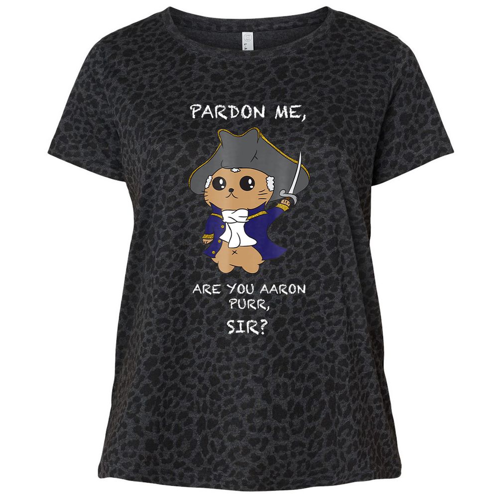 Ladies Curvy Jersey - PTQF89PL - Black Leopard - 11