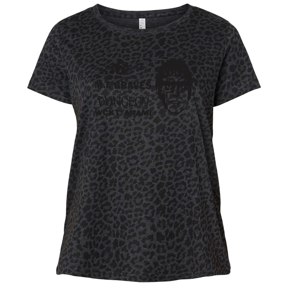 Ladies Curvy Jersey - J18TBPVU - Black Leopard - 11