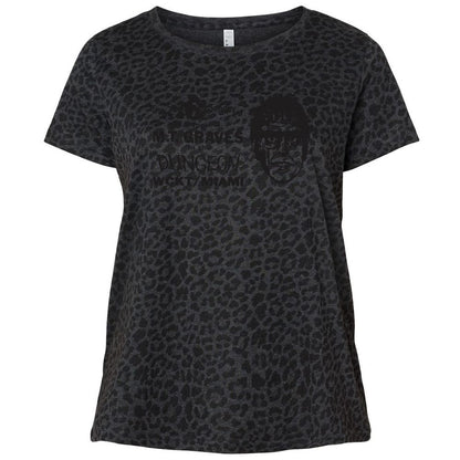 Ladies Curvy Jersey - J18TBPVU - Black Leopard - 11
