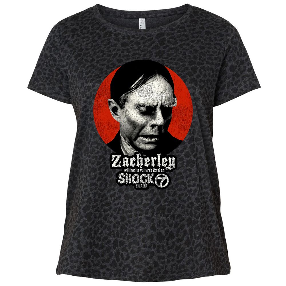 Ladies Curvy Jersey - BTBMQYDT - Black Leopard - 11