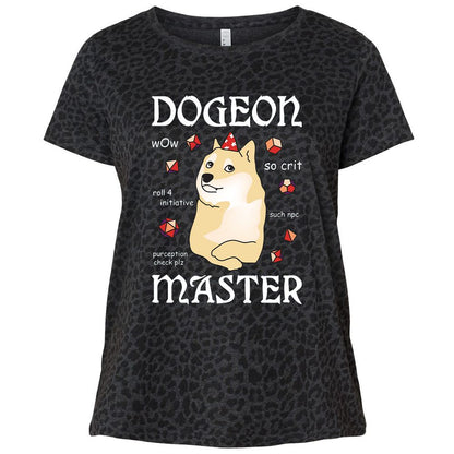 Ladies Curvy Jersey - BF1J4V67 - Black Leopard - 11