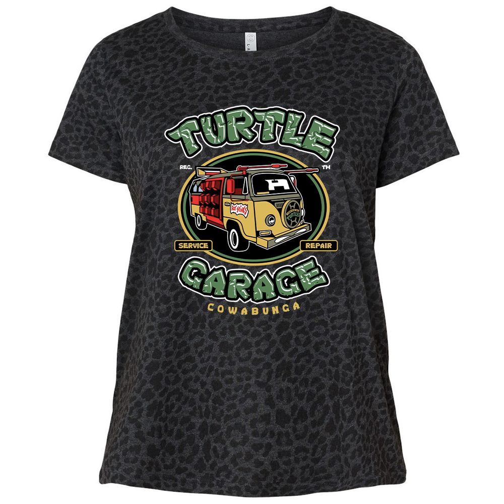 Ladies Curvy Jersey - 9WZ1L7PZ - Black Leopard - 11