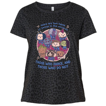 Ladies Curvy Jersey - N24ARNJX - Black Leopard - 11