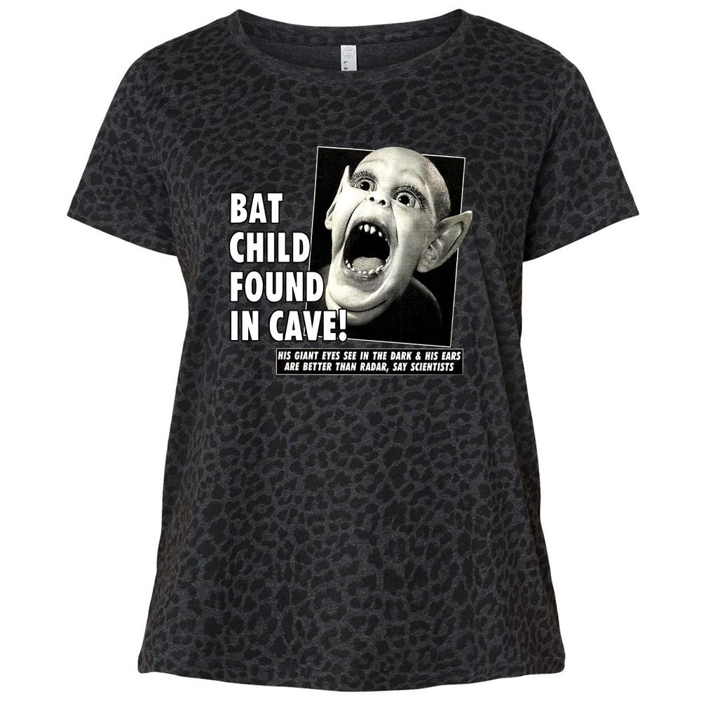 Ladies Curvy Jersey - Q59ZWBHL - Black Leopard - 11