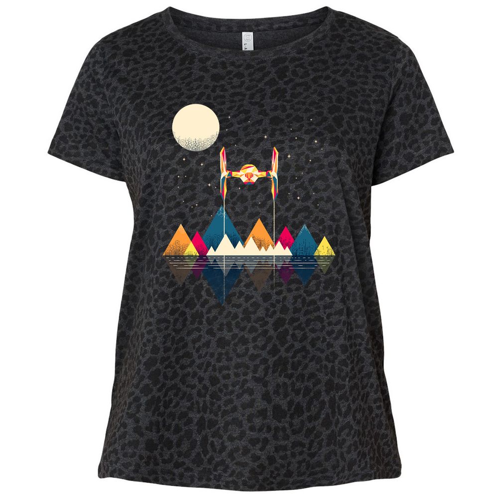 Ladies Curvy Jersey - GAM3917N - Black Leopard - 11