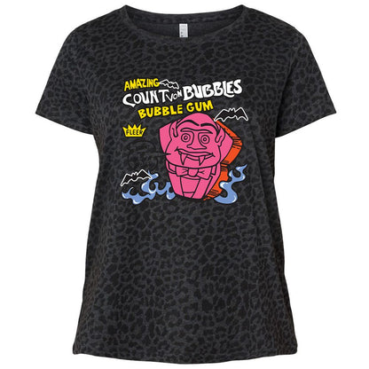 Ladies Curvy Jersey - Z4FBGTGA - Black Leopard - 11