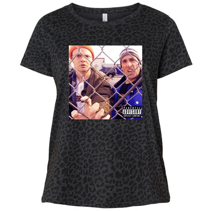 Ladies Curvy Jersey - AX645B8S - Black Leopard - 11