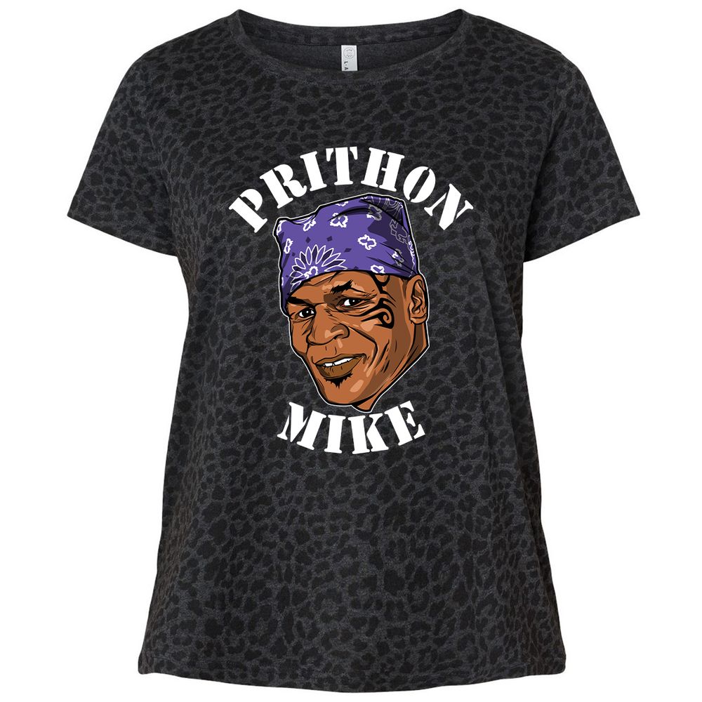 Ladies Curvy Jersey - 1REESTWX - Black Leopard - 11