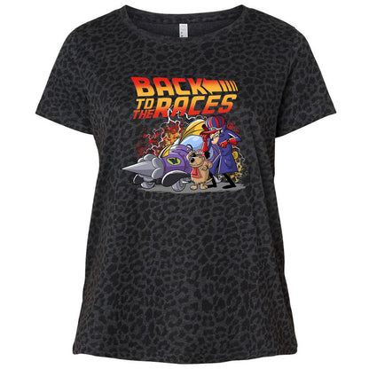 Ladies Curvy Jersey - LADHSUXU - Black Leopard - 11